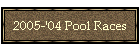 2007 Pool Races